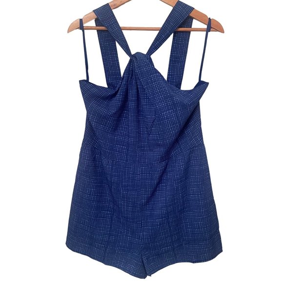 Vineyard Vines Pants - Vineyard Vines Basketweave Halter Jumpsuit Size 8 Style 2Q010636
